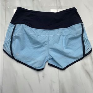 Lululemon shorts. Liner-free on inside. One once